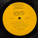 PURE FOOD AND DRUG ACT CHOICE CUTS