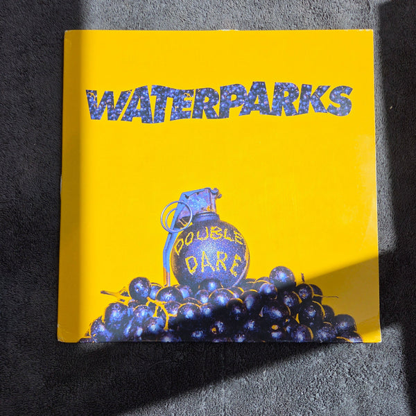WATERPARKS DOUBLE DARE PURPLE PINK BLUE SPLATTER