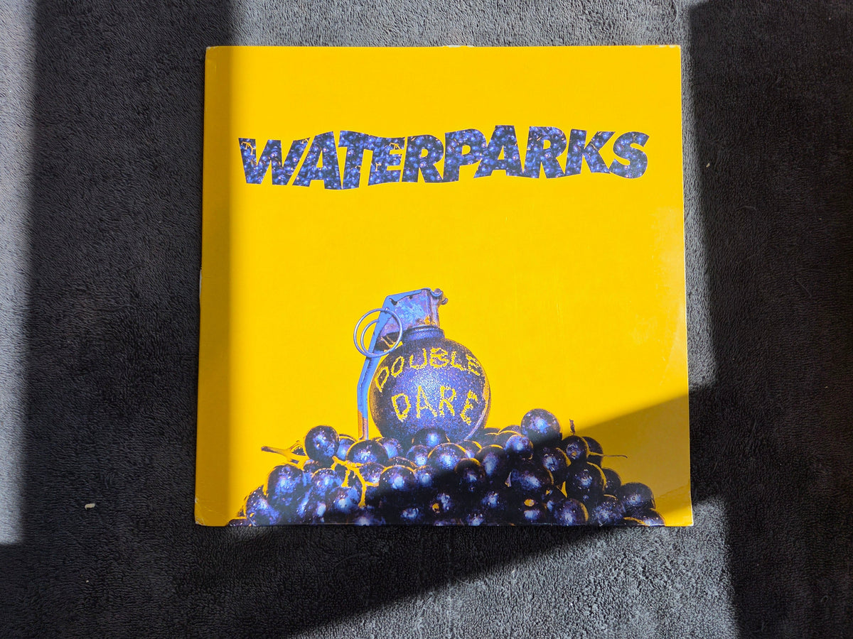 WATERPARKS DOUBLE DARE PURPLE PINK BLUE SPLATTER