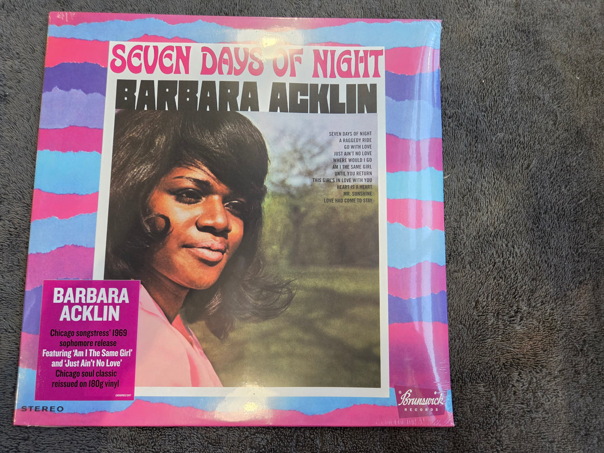 BARBARA ACKLIN SEVEN DAYS OF NIGHT RE NEW