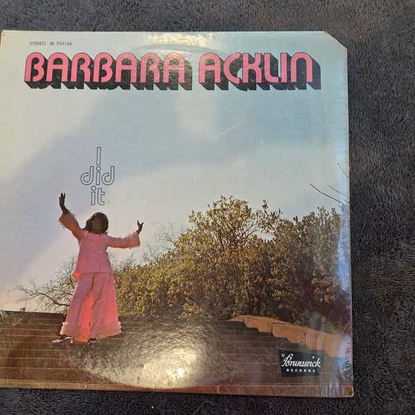 BARBARA ACKLIN I DID IT NEW