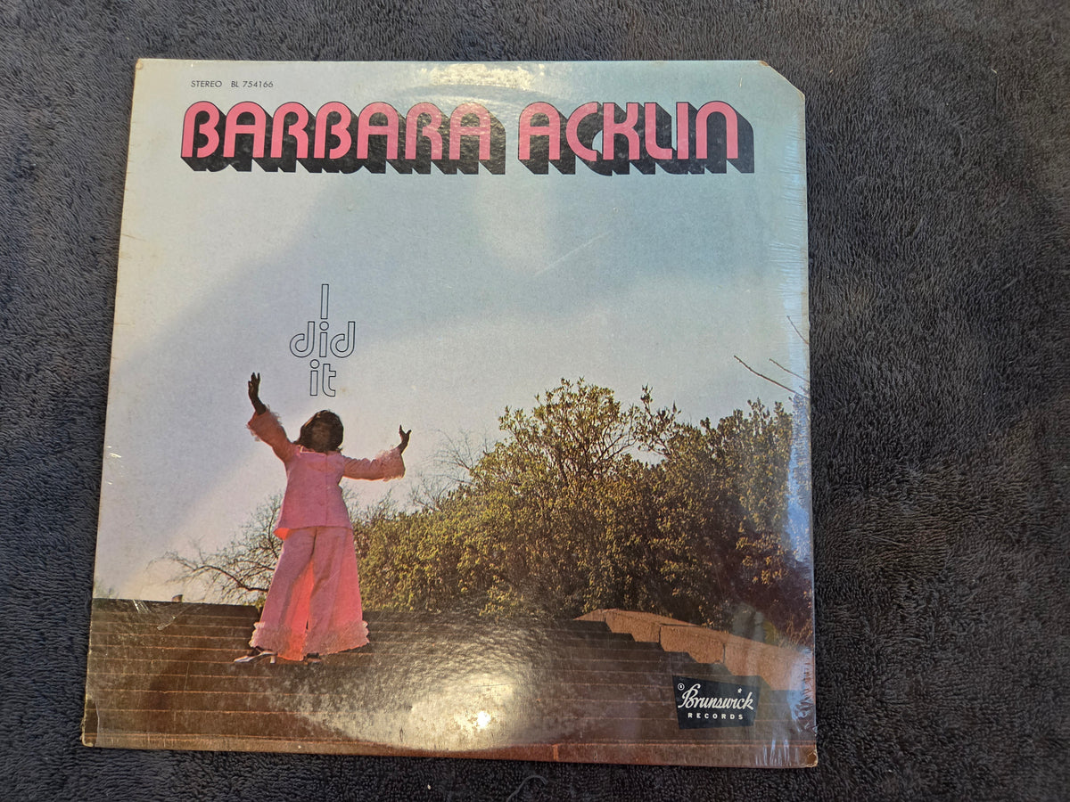 BARBARA ACKLIN I DID IT NEW