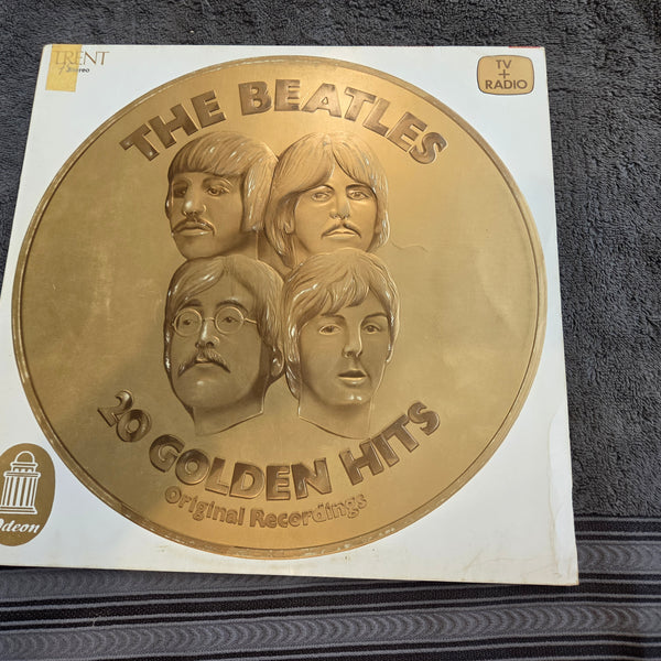 BEATLES 20 GOLDEN HITS EMBOSSED GER IMP