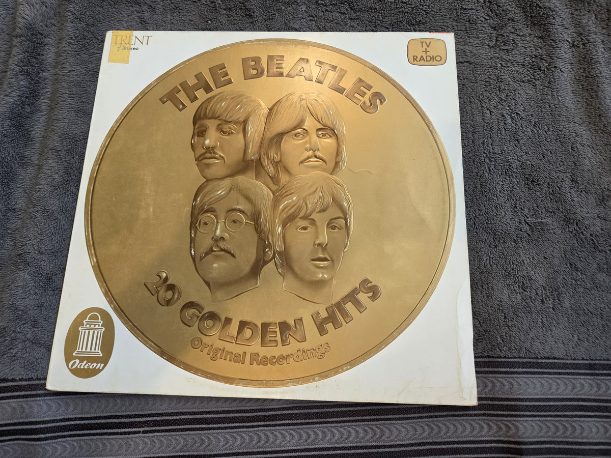 BEATLES 20 GOLDEN HITS EMBOSSED GER IMP