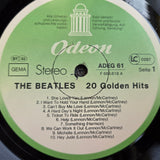 BEATLES 20 GOLDEN HITS EMBOSSED GER IMP