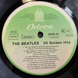 BEATLES 20 GOLDEN HITS EMBOSSED GER IMP
