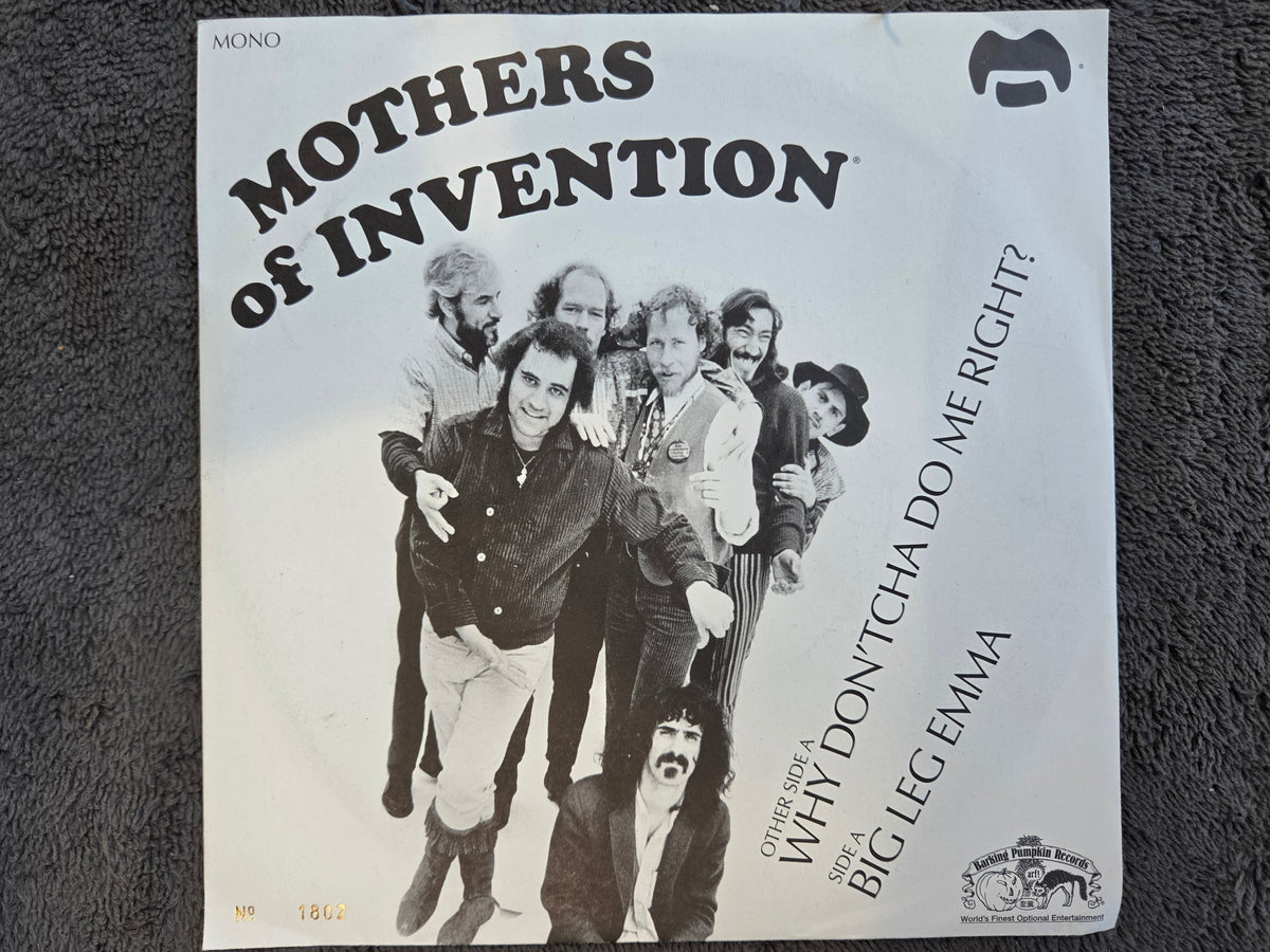 MOTHERS OF INVENTION BIG LEG EMMA MONO NUMB LIM RSD 7"