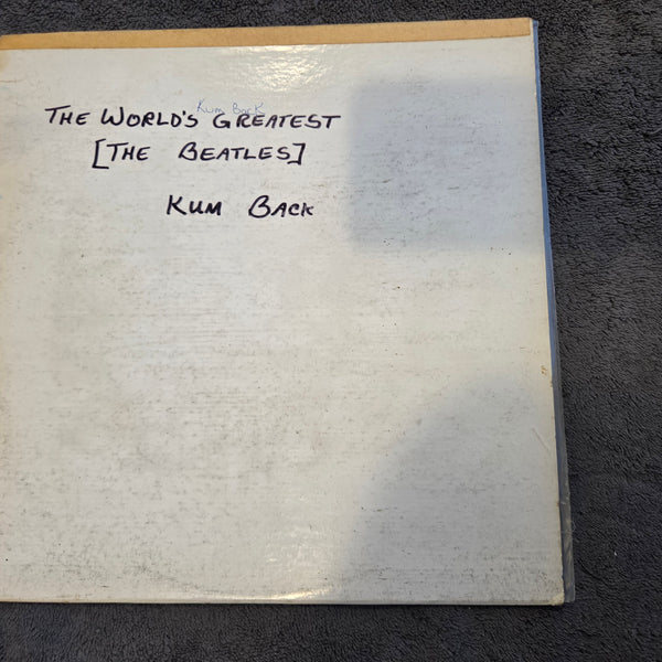 BEATLES KUM BACK BLUE LABEL