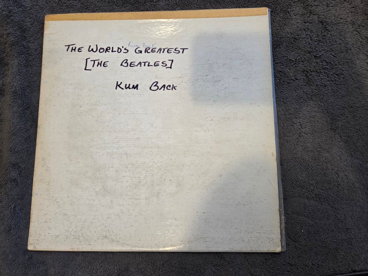 BEATLES KUM BACK BLUE LABEL