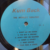 BEATLES KUM BACK BLUE LABEL