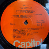 BEATLES HELP ORANGE LABEL 1976