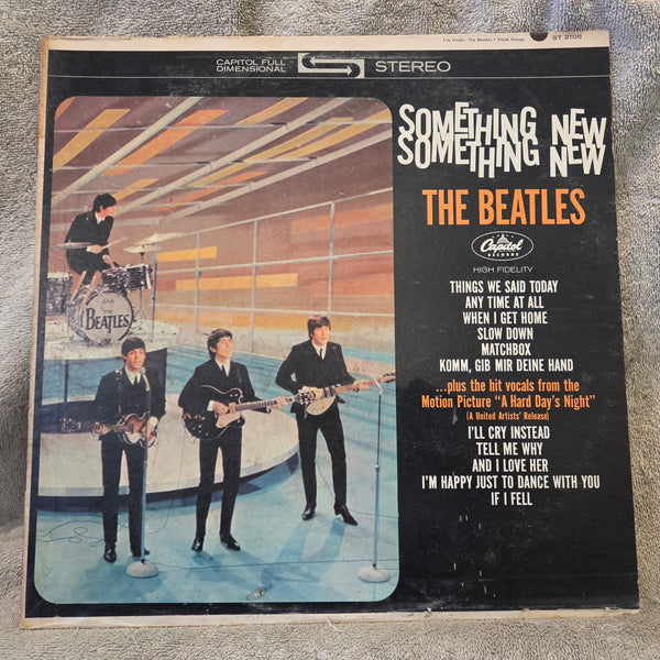 BEATLES SOMETHING NEW CAPITOL RAINBOW CAPITOL STEREO