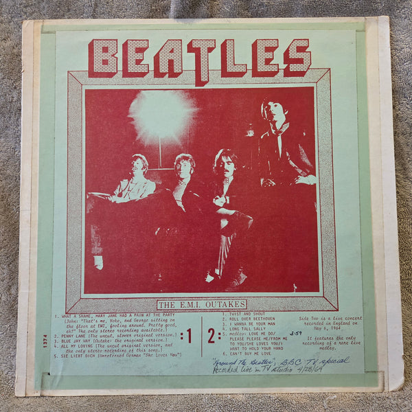 BEATLES THE EMI OUTAKES
