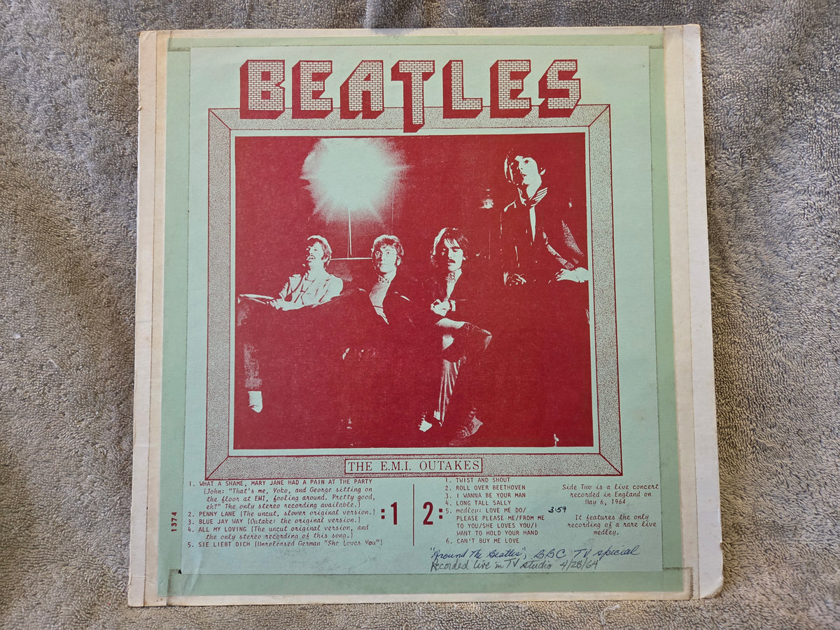 BEATLES THE EMI OUTAKES