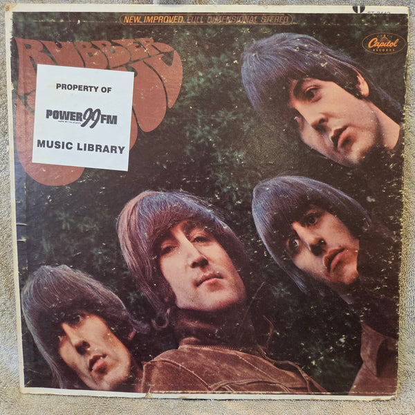 BEATLES RUBBER SOUL RAINBOW CAPITOL STEREO