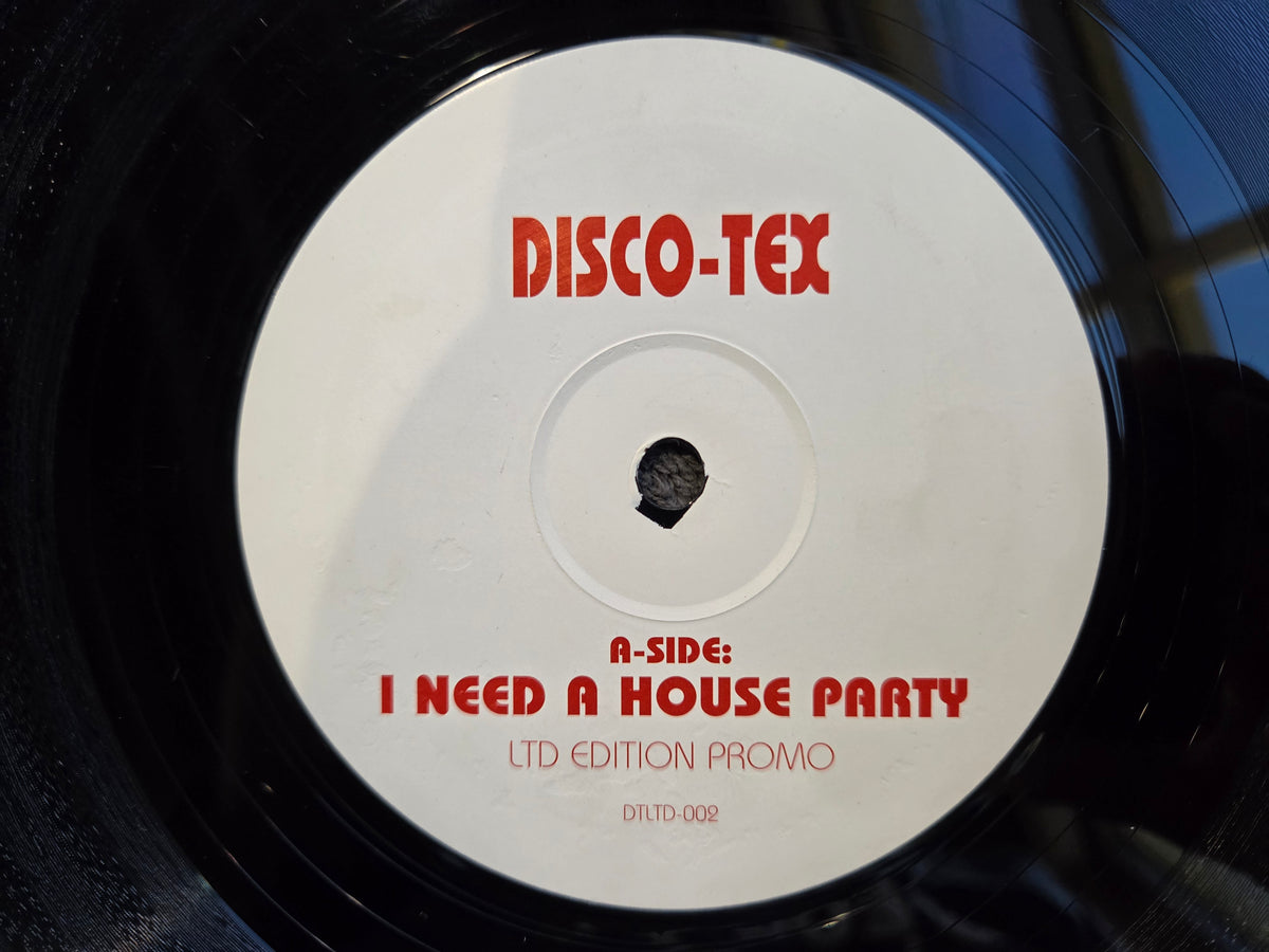 DISCO TEX VOL 7 I NEED A HOUSE PARTY WLP UK IMP 12"