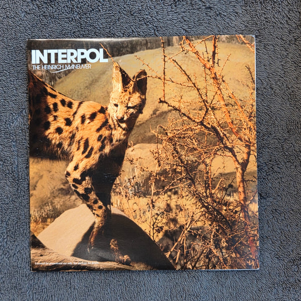 INTERPOL THE HEINRICH MANEUVER PS 7"