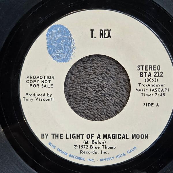 T REX BY THE LIGHT OF THE MAGICAL MOON PROMO 7"