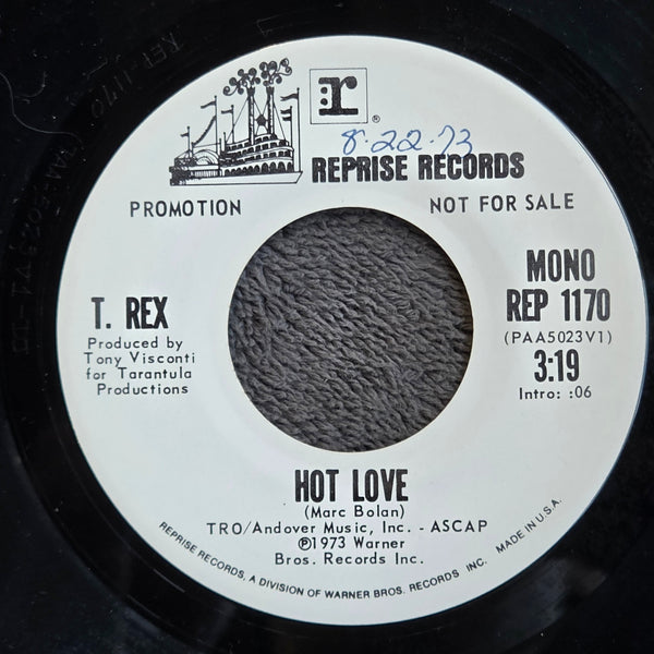 T REX BANG HOT LOVE WLP MONO 7"
