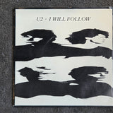 U2 I WILL FOLLOW PROMO PS 7"