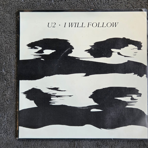 U2 I WILL FOLLOW PROMO PS 7"