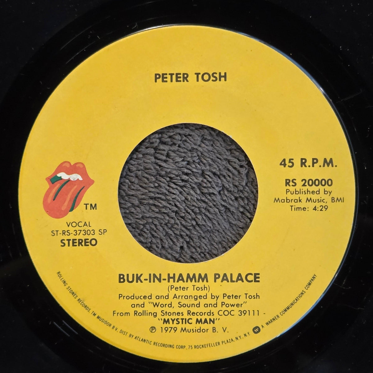 PETER TOSH BUK IN HAMM PLACE 7"