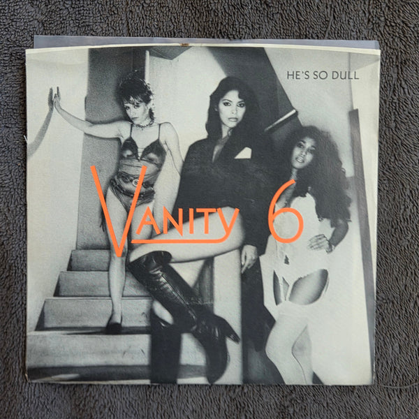 VANITY 6 HES SO DULL PROMO PS MONO 7"