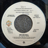 VANITY 6 HES SO DULL PROMO PS MONO 7"