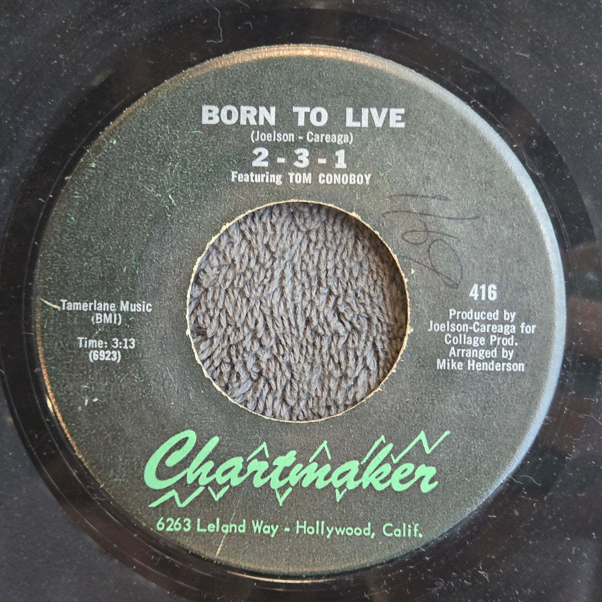 2-3-1 BORN TO LIVE 7"