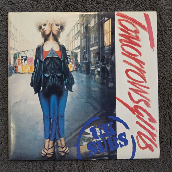 UK SUBS TOMORROWS GIRLS BLUE UK IMP PS 7"