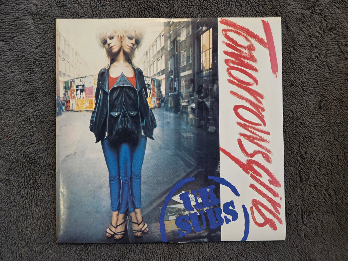 UK SUBS TOMORROWS GIRLS BLUE UK IMP PS 7"