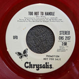 UFO TOO HOT TO HANDLE PS MONO WLP RED 7"