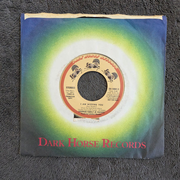 SHANKAR FAMILY I AM MISSING YOU PROMO 7"