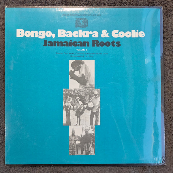 BONGO BACKRA & COOLIE JAMAICAN ROOTS VOL 2 NEW SEALED FOLKWAYS FE4232