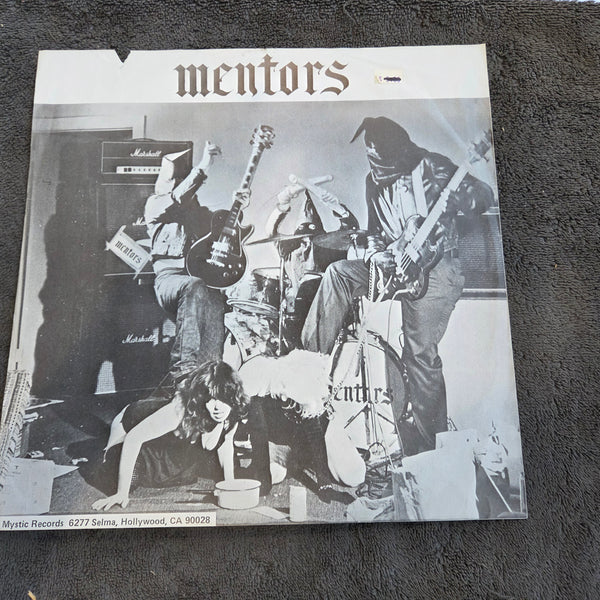 MENTORS S/T GET UP AND DIE MYSTIC 1985