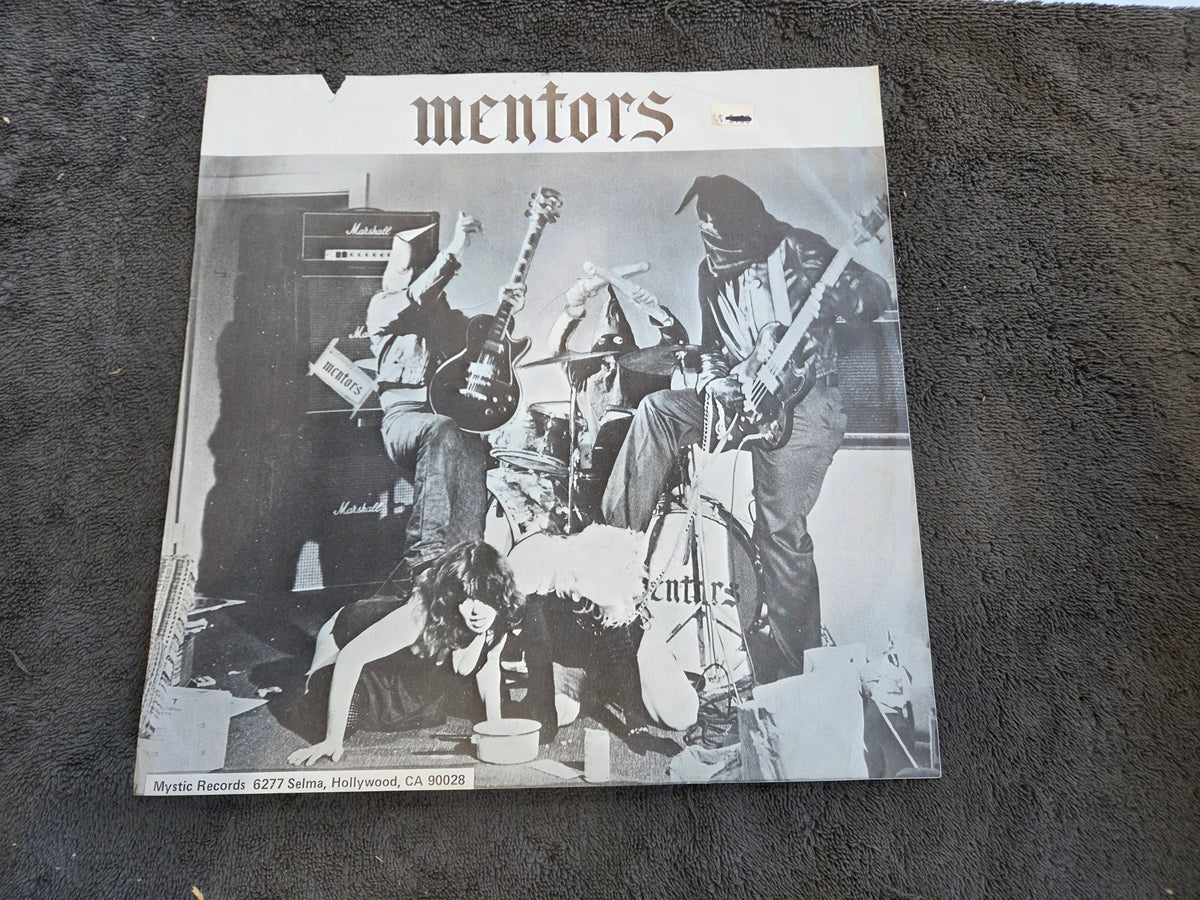 MENTORS S/T GET UP AND DIE MYSTIC 1985