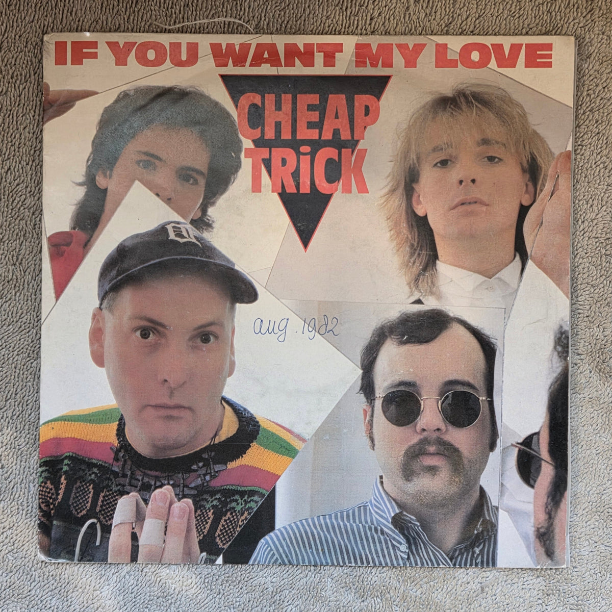 CHEAP TRICK IF YOU WANT MY LOVE NL IMP PS 7"