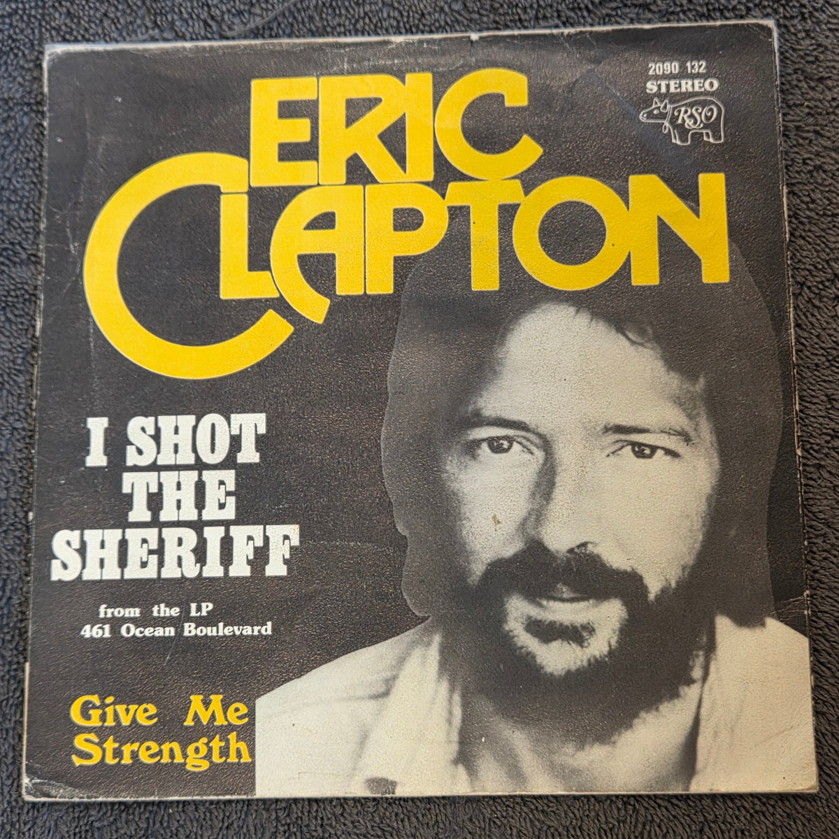ERIC CLAPTON I SHOT THE SHERIFF PS BEL IMP 7"