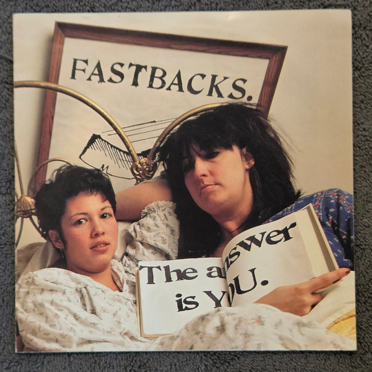 FASTBACKS THE ANSWER IS YOU RED 7"