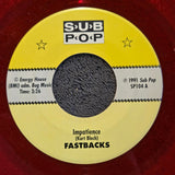 FASTBACKS THE ANSWER IS YOU RED 7"