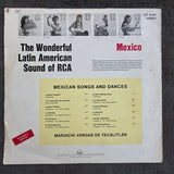 MARIACHI VARGAS DE TECALITLAN MEXICAN SONGS AND DANCES IMPORT RCA LATIN AMERICAN