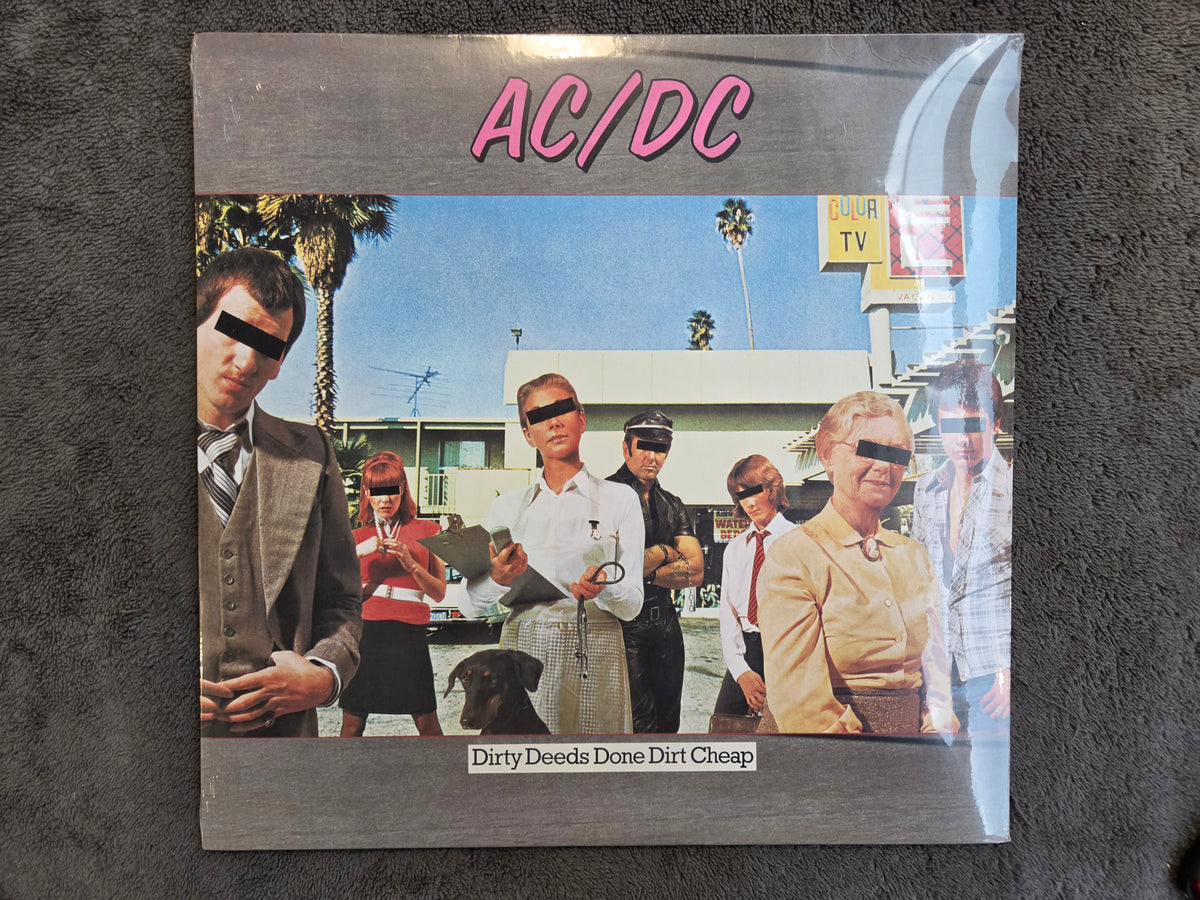 AC/DC DIRTY DEEDS DONE DIRT CHEAP NEW SEALED 180G
