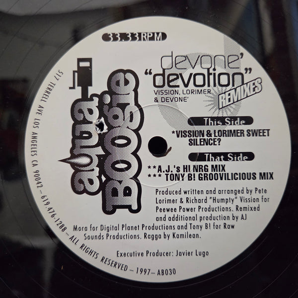 DEVONE DEVOTION 12"