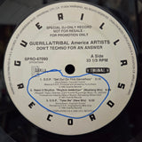 DONT TECHNO FOR AN ANSWER V/A 12"