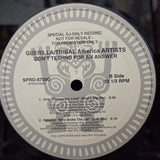 DONT TECHNO FOR AN ANSWER V/A 12"