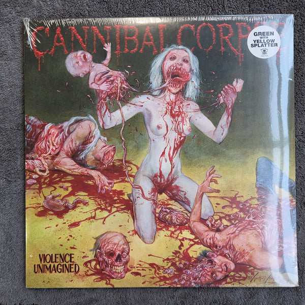 CANNIBAL CORPSE VIOLENCE UNIMAGINED NEW SEALED GREEN YELLOW SPLATTER VINYL