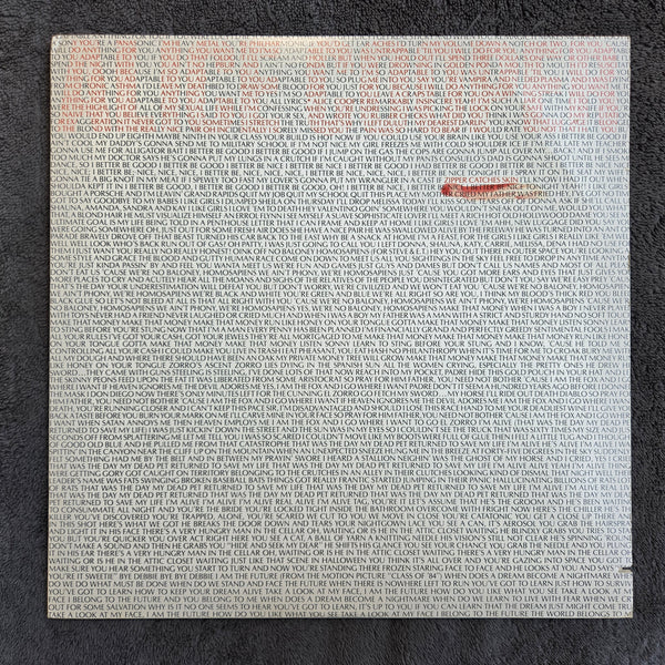 ALICE COOPER ZIPPER CATCHES SKIN