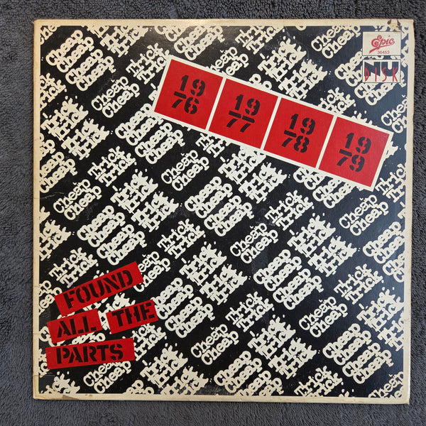 CHEAP TRICK FOUND ALL THE PARTS 10"