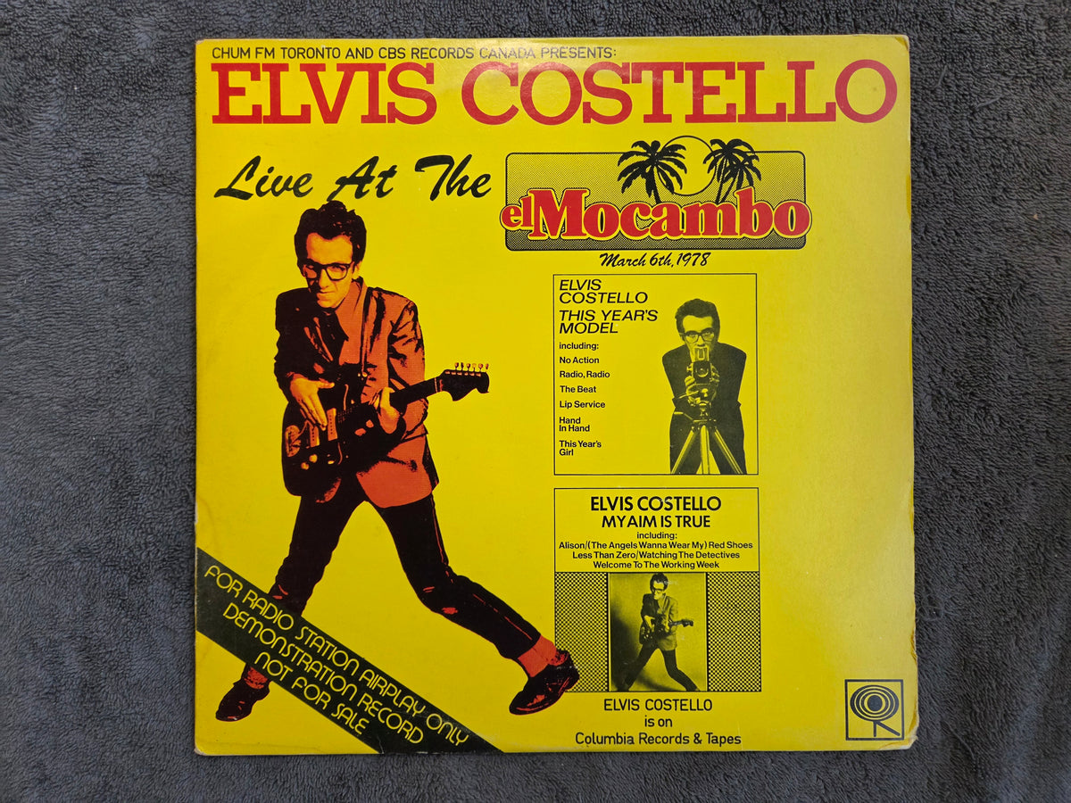 ELVIS COSTELLO LIVE AT THE EL MOCAMBO