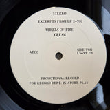 CREAM NEW YORK ROCK ENSEMBLE ATCO RECORDS IN STORE PLAY PROMO WLP ERIC CLAPTON